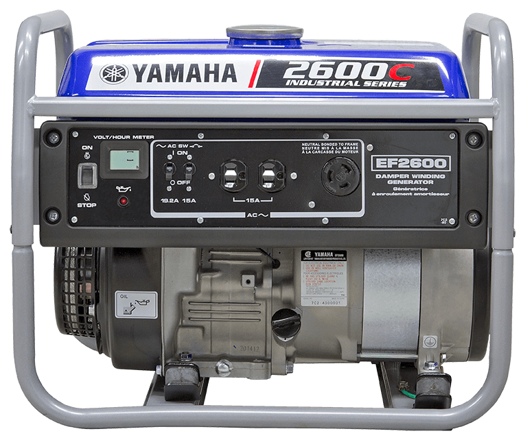 Yamaha Generators EF2600C 2600 Watts Quad Expert