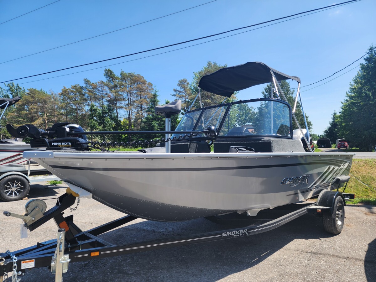 2024 Smoker Craft Excursion 176 DC Powered By a Yamaha VF115LA Quad