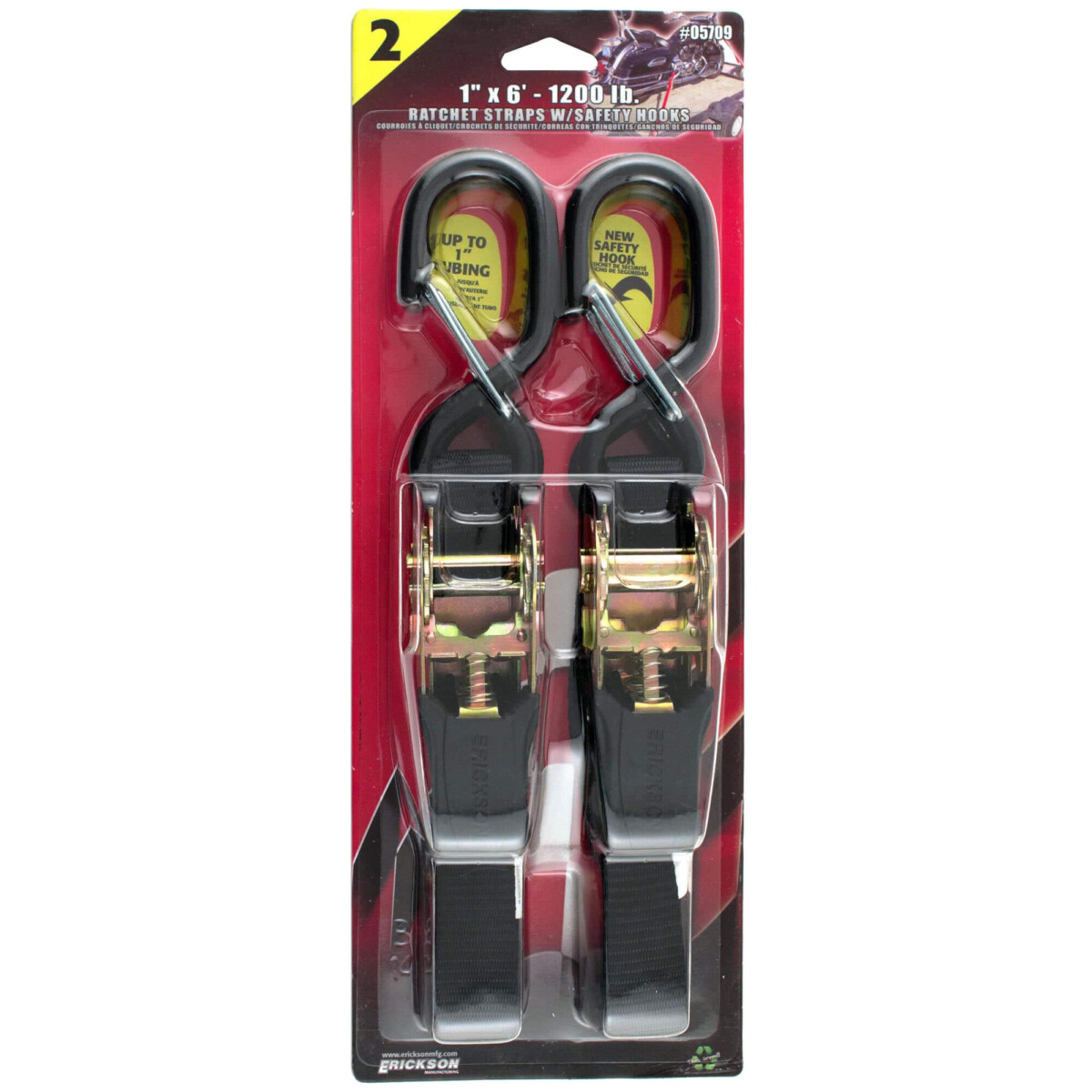 Erickson Heavy-Duty Strap with Safety Hooks