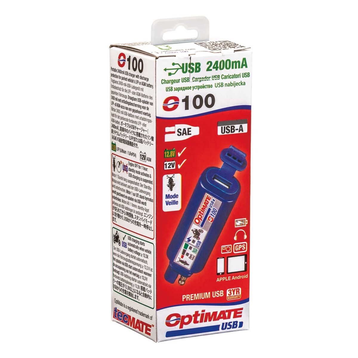 OptiMATE USB Charger O-100