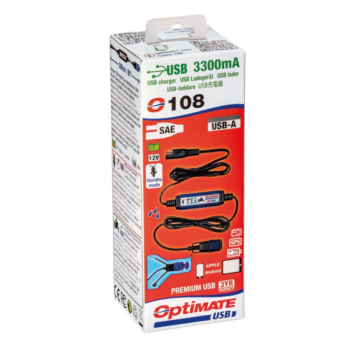 OptiMATE USB Charger O-108