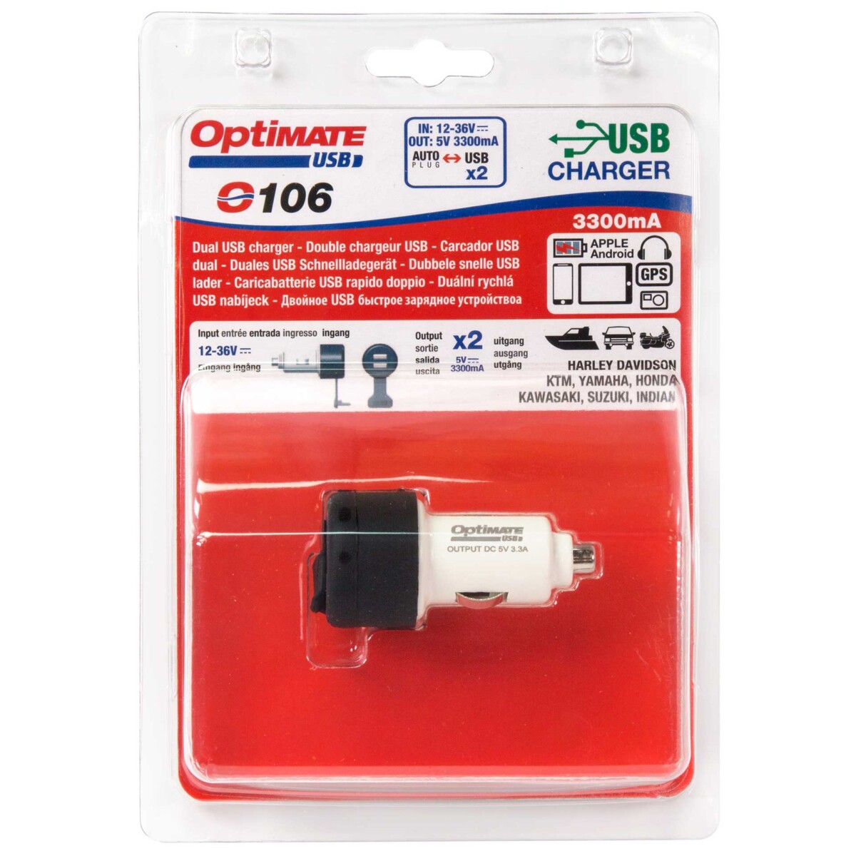 OptiMATE USB Charger O-106