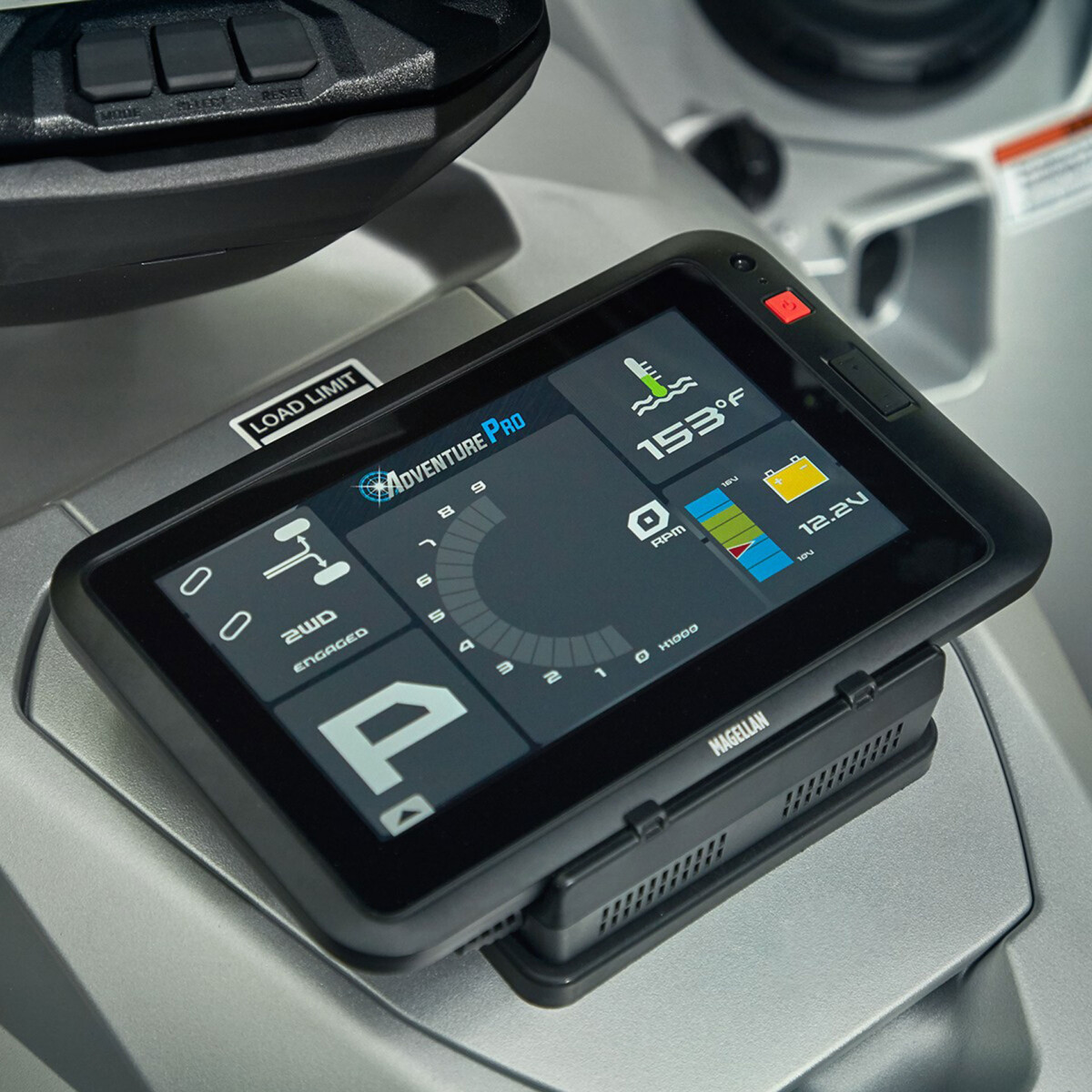Tablette Adventure Pro de Yamaha alimentée par Magellan