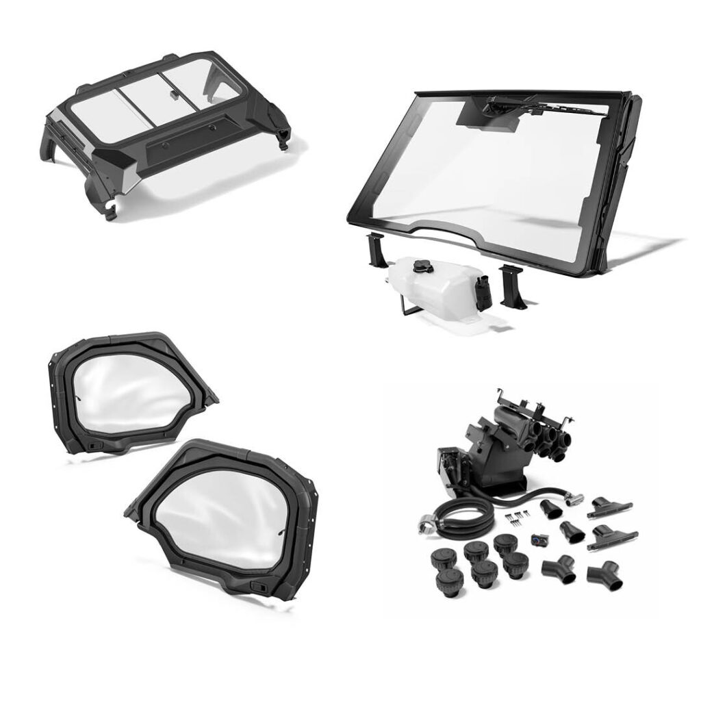 Wolverine RMAX2 1000 Polar Edition Kit – Soft Doors