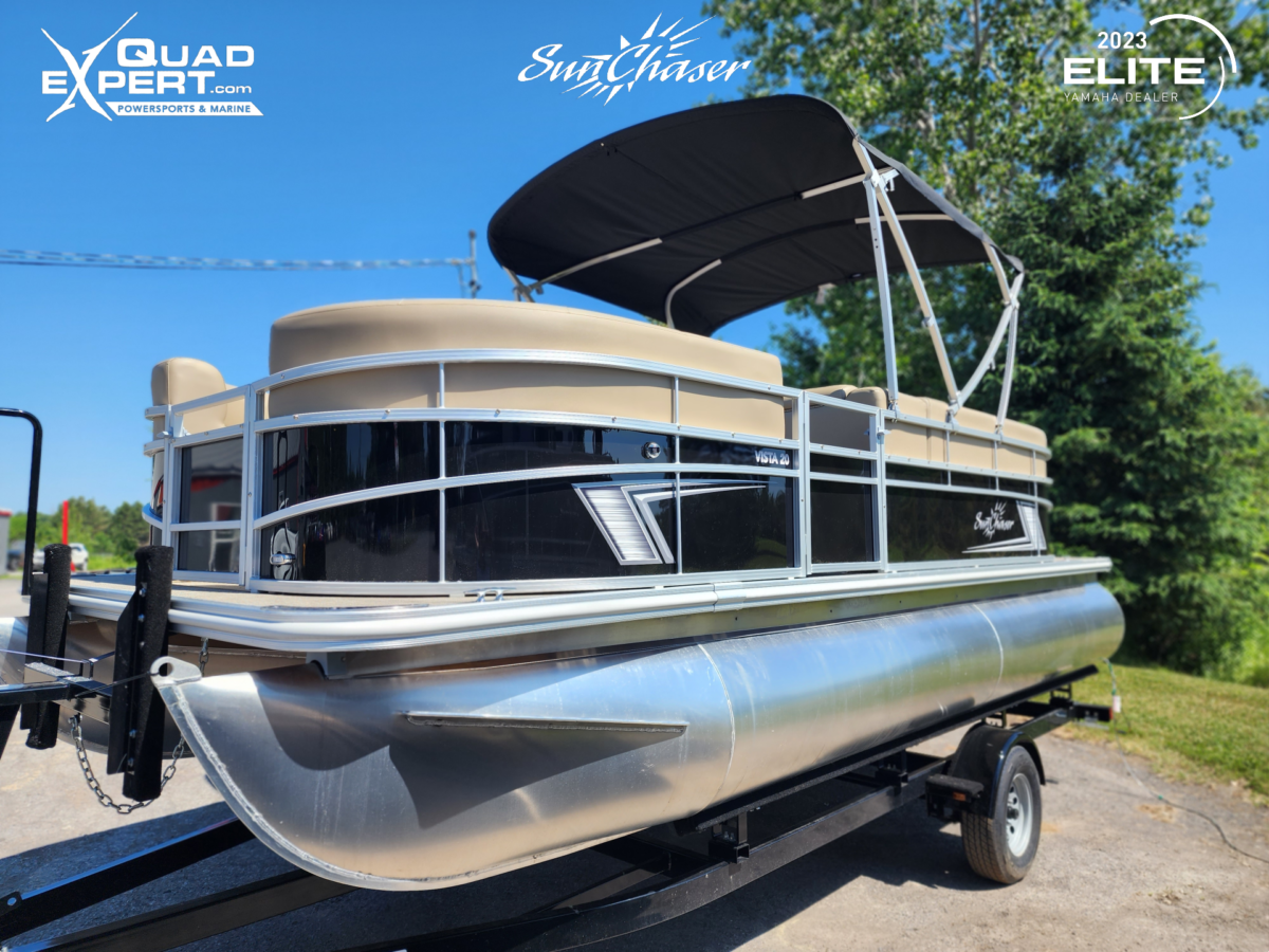2023 Sunchaser Vista 20 LR Pontoon Quad Expert