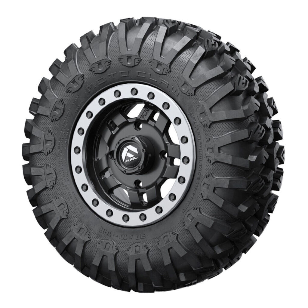 Fuel Anza D557 Non Beadlock Wheel + EFX® MotoClaw 30″ Tire Assembly