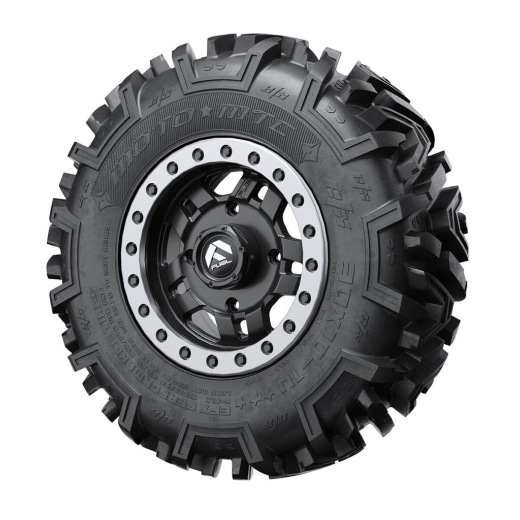Fuel Anza D557 Non Beadlock Wheel + EFX® MotoMTC 30″ Tire Assembly